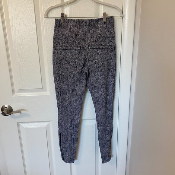 NWT Athleta Delancey Textured Moto Tight‎ Leggings Braiden Black Women's Small - Picture 6 of 12